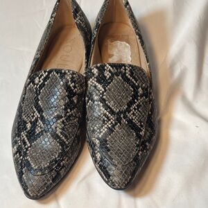 Naturalizer Snakeskin Patterned Loafers